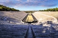 Panathenaic Stadium - Kallimarmaro is a multi purpose stadium in Athens, Greece Royalty Free Stock Photo