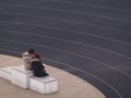 Panathenaic stadium Royalty Free Stock Photo