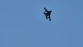 Panavia Tornado combat jet aircraft low pass in the sky Royalty Free Stock Photo