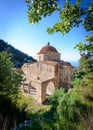 Panayia ton katharon church in the kyrenia mountains,northern cyprus