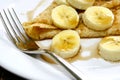 Pancake and banana
