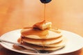 Pancake Breakfast Plate Meal Royalty Free Stock Photo