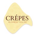 Pancake, Crepes or Taco Logo