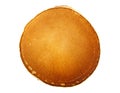 Pancake isolated on a white background Royalty Free Stock Photo
