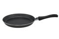 Pancake pan with non-stick coated isolate on white background