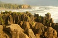 Pancake rocks Royalty Free Stock Photo