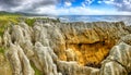 Pancake Rocks, New Zealand Royalty Free Stock Photo