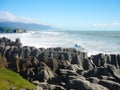 Pancake rocks Royalty Free Stock Photo