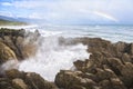 Pancake Rocks at Punakaiki, New Zealand