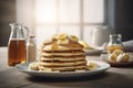 Pancake syrup. Generate Ai