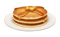 Pancakes Royalty Free Stock Photo