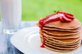 Pancakes, breakfast Royalty Free Stock Photo