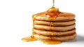 Pancakes With Butter And Syrup Royalty Free Stock Photo
