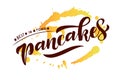 Pancakes logo Royalty Free Stock Photo