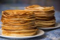 Pancakes, Russian cuisine Royalty Free Stock Photo