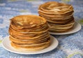 Pancakes, Russian cuisine Royalty Free Stock Photo