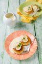 Pancakes. Shrove Tuesday Royalty Free Stock Photo