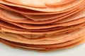 Pancakes stack delicious breakfast background