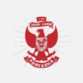 Hari Lahir Pancasila is means Indonesian Pancasila Day. Unity in Diversity. vector illustration. Royalty Free Stock Photo
