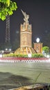THE PANCASILA MONUMENT IN THE CITY OF MADIUN