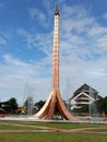 Pancasila monument which is very similar to monas