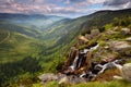 Pancavsky waterfall in Krkonose mountain - Czech republic