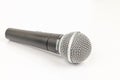 Pancevo, Serbia - 04/11/2020: Shure SM58 Microphone isolated above white background Royalty Free Stock Photo