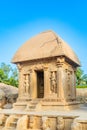 Pancha Five Rathas ancient complex, Mahabalipuram, Tondaimandalam region, Tamil Nadu, South India