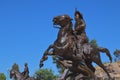 Pancho Villa monument in zacatecas city, mexico. III