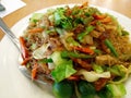 Pancit Bihon Philippine fried rice noodles