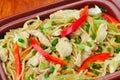 Pancit Canton (Stir Fried Noodles) Royalty Free Stock Photo