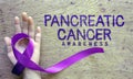 Pancreatic cancer ribbon color, Hodgkin`s lymphoma , Domestic Violence awareness, Alzheimer`s disease, Epilepsy awareness - Viol Royalty Free Stock Photo