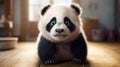 panda baby small .