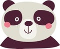 Panda Bear Portrait Royalty Free Stock Photo