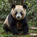 Panda Bear wallpaper for desktop Royalty Free Stock Photo