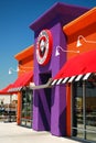 A Panda Bowl restaurant serves Chinese style food