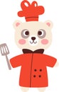 Panda Chef Character