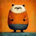 Panda Comics\' Top 31 Orange Beaver Funny In The Style Of Didier Lourenco