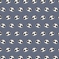 Panda - emoji pattern 16