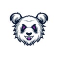 Panda Esport Mascot Logo Template Royalty Free Stock Photo