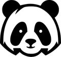 Panda - high quality vector logo - vector illustration ideal for t-shirt graphic