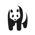 Panda icon on a white background