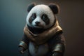 Panda Perfection: Ultra-Detailed Unreal Engine 5 Render Royalty Free Stock Photo