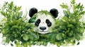 Panda\'s Haven: A Majestic Encounter in the Bamboo Forest