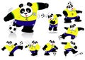 Panda Soccer Brasil All Action