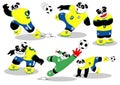 Panda Soccer Brasil All Action2