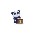 Panda sticker emoticon training presentation