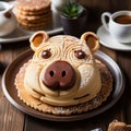 Panda Style Brown Sugar Cake: A Delightful Tiger Face Pastry