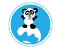 Panda surfing