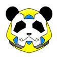 Panda Yellow Robot